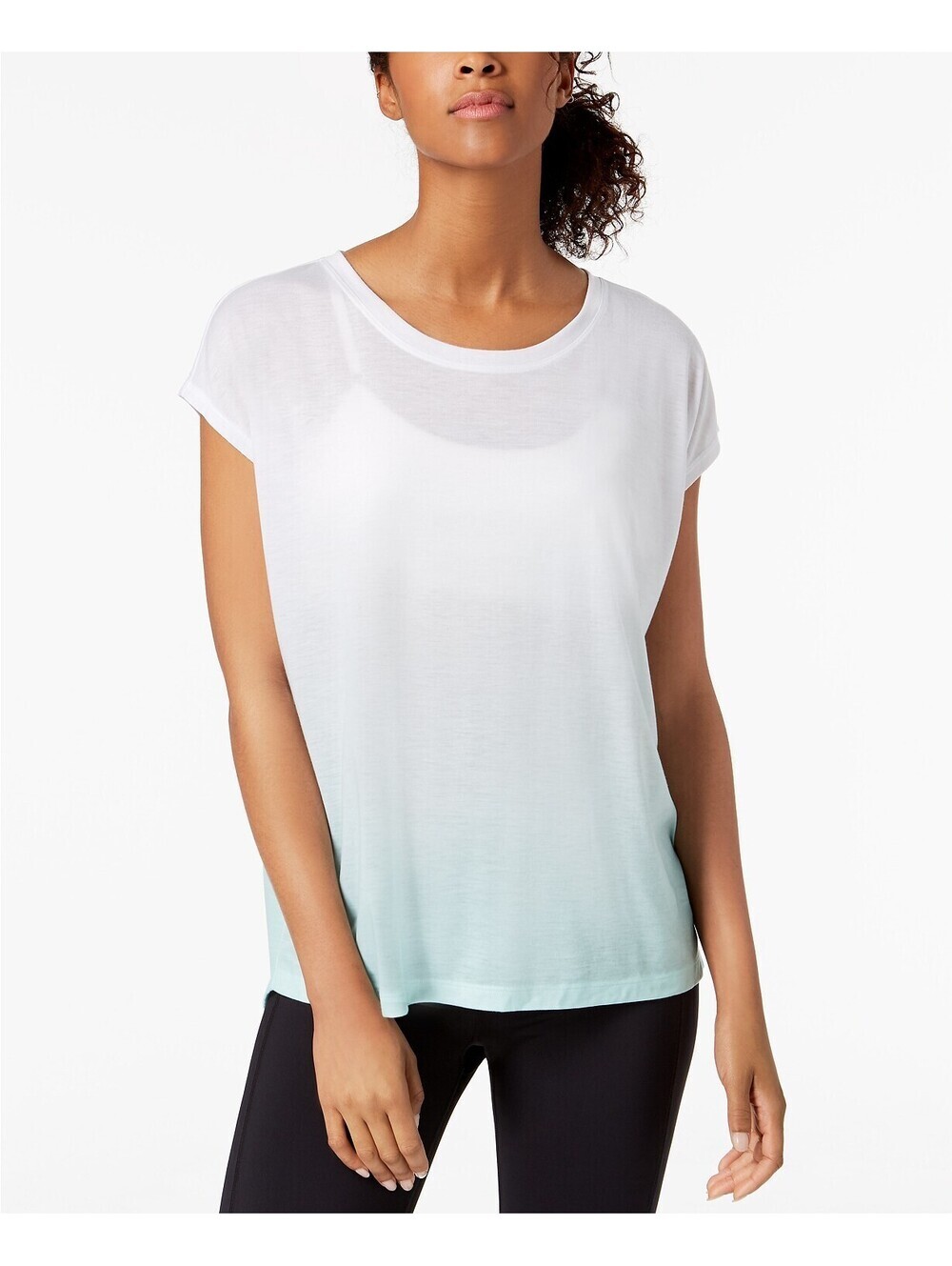 Ideology Womens Dip Dyed T-Shirt Size M